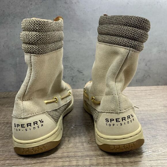 Sperry Top-Sider~Women’s~Hikerfish Tan Ankle Boots~Size 6.5 - Picture 4 of 10